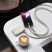 Satechi OntheGo Crossbody Lanyard Cable - Sand - 2