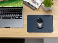 Satechi Vegan-Leather Premium Mouse Pad - Blue - 3
