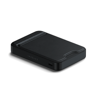 Satechi Qi2 10K Magnetic Power Bank with Stand - Black - 10