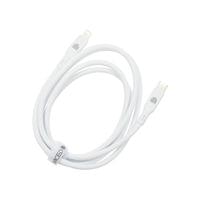 Dviced Cable USB-C to Lightning silicone 1,25m - White - 2