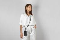 Satechi OntheGo Crossbody Lanyard Cable - Black - 11