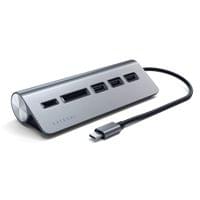 Satechi Aluminium Type-C USB Hub (3x USB 3.0,MicroSD) -... - 4