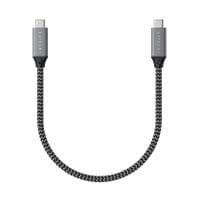 Satechi USB4 C-To-C Braided Cable 40 Gbps 25cm - Grey - 1
