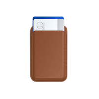 Satechi Vegan-Leather Magnetic Wallet Stand (iPhone... - 2