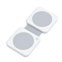 Dviced 2-in-1 foldable magnetic wireless charger - White - 1