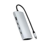 Satechi USB-C MultiPort Adapter 8K with Ethernet V3 - Silver - 1
