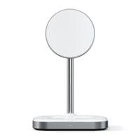Satechi Aluminium 2-in-1 Magnetic Wireless Charging stand... - 6