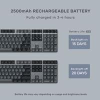 Satechi SM3 Slim Mechanical Backlit Bluetooth Keyboard... - 6