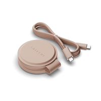 Satechi OntheGo 2-in-1 Wireless Charger - Desert Rose - 2