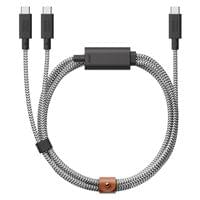 Native Union Belt Cable 2-in-1 USB-C to USB-C and USB-C... - 1