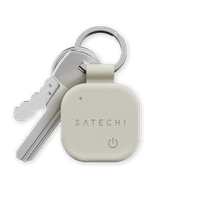 Satechi Vegan-leather Findall Keychain - Sand - 2 Satechi Vegan-leather Findall Keychain - Sand - 2