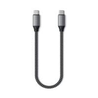 Satechi USB-C to USB-C Short Cable - 25cm - Space Grey - 2