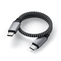 Satechi USB-C to USB-C Short Cable - 25cm - Space Grey - 3