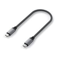 Satechi USB-C to USB-C Short Cable - 25cm - Space Grey - 4