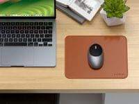 Satechi Vegan-Leather Premium Mouse Pad - Brown - 5 Satechi Vegan-Leather Premium Mouse Pad - Brown - 5