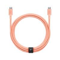 Native Union Belt Cable XL USB-C to USB-C 3m - Apricot - 1