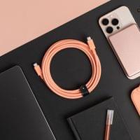 Native Union Belt Cable XL USB-C to USB-C 3m - Apricot - 2