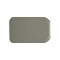 Dviced Leather magsafe foldable cardholder - Grey - 2