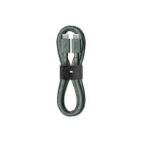 Native Union Belt Cable USB-C to USB-C 1,2m - Slate Green - 1
