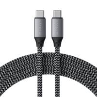 Satechi USB-C to USB-C 100W Braided Charging 2m Cable - Grey - 3