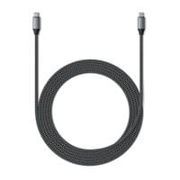 Satechi USB-C to USB-C 100W Braided Charging 2m Cable - Grey - 4