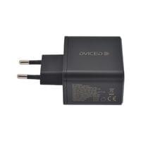 Dviced Wall charger w cable 65W GaN 2 USB-C 1 USB-A EU -... - 3