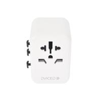 Dviced Universal travel adapter 28W - White - 2