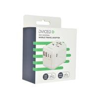 Dviced Universal travel adapter 28W - White - 5