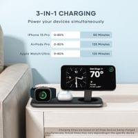 Satechi Qi2 Trio Wireless Charging Pad - with Type A,C,G... - 6