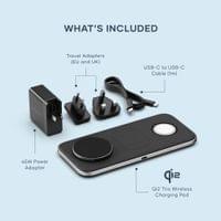 Satechi Qi2 Trio Wireless Charging Pad - with Type A,C,G... - 10