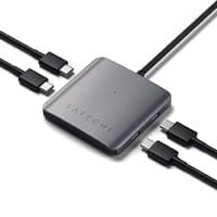 Satechi 4-Port USB-C Hub with PD - Space Gray - 3