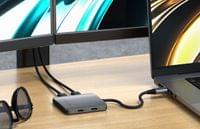 Satechi 4-Port USB-C Hub with PD - Space Gray - 4