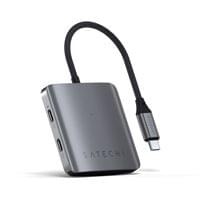 Satechi 4-Port USB-C Hub with PD - Space Gray - 5