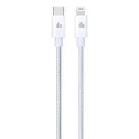 Dviced Cable USB-C to Lightning Nylon Textile 1,25m - White - 1 Dviced Cable USB-C to Lightning Nylon Textile 1,25m - White - 1