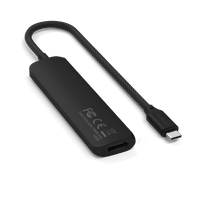 Satechi 4-in-1 USB-C Slim Multiport Adapter 4K - Black - 2