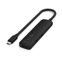 Satechi 4-in-1 USB-C Slim Multiport Adapter 4K - Black - 5
