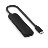 Satechi 4-in-1 USB-C Slim Multiport Adapter 4K - Black - 7