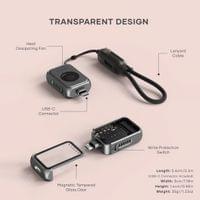 Satechi Mini NVMe SSD Enclosure - Space Gray - 9 Satechi Mini NVMe SSD Enclosure - Space Gray - 9