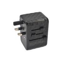 Dviced Universal travel adapter 65W GaN - Black - 2