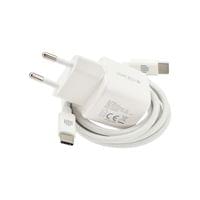 Dviced Wall charger 30W GaN USB-C EU w cable - White - 2
