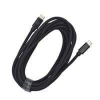 Dviced Cable USB-C to USB-C Nylon Textile 3m - Black - 2