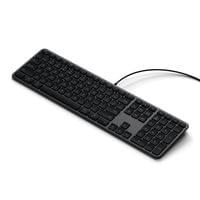 Satechi Slim LX3 Wired Keyboard - US English - Space Black - 4
