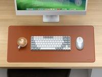 Satechi Vegan-Leather Premium Desk Mat - Brown - 2