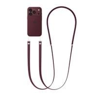 Apple Crossbody Strap – Burgundy - 2