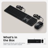 Satechi Slim CLX3 Wired Combo (Keyboard and Mouse) - US... - 5 Satechi Slim CLX3 Wired Combo (Keyboard and Mouse) - US... - 5