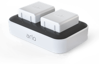 Arlo Dual Charging Station - White - 2