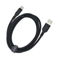Dviced Cable USB-A to USB-C silicone 1,25m - Black - 3