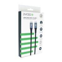 Dviced USB4 Braided Cable, 80 Gbps, 240 W, (Thunderbolt... - 3