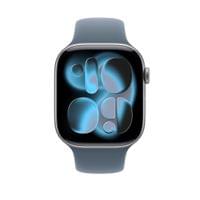 Apple Watch 46mm Band:  Anchor Blue Sport Band - M/L -... - 2
