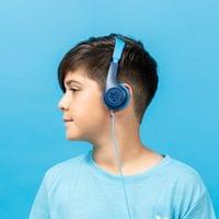 JLAB JBuddies Pop Wired Kids Headphones - Blue - 3